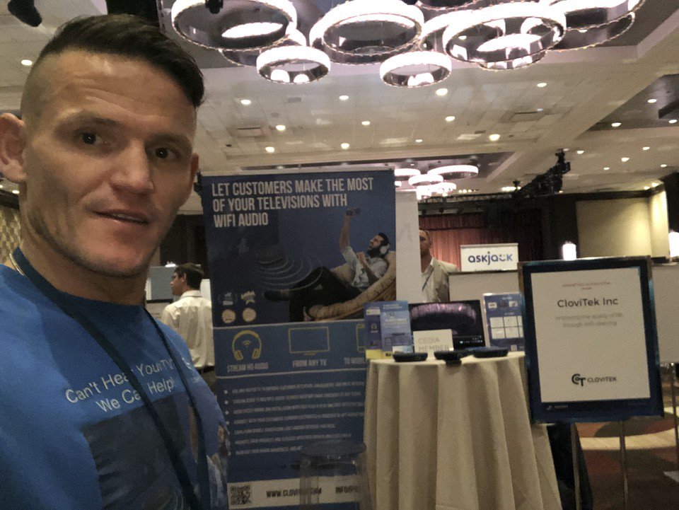 CloviTek's tweet photo. Two days only at Ascent Conference for startups https://t.co/ihgbdyyndq at Sheraton Times Square NYC in search for #investment #technology #startup #techstartup #slctech #CloviTek #CloviFi #startuplife https://t.co/6phPPJiIJo