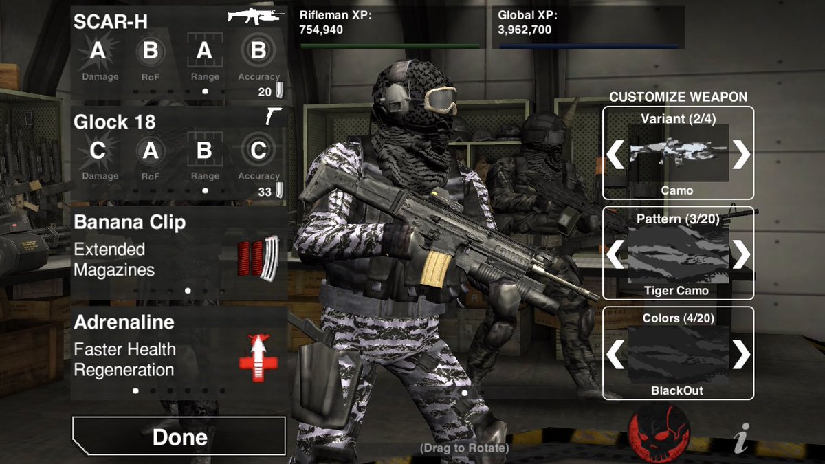 meqre50's tweet image. #TriggerFist
このゲームやってる人はもういないのだろうか…
武器のチョイスとか最高だった