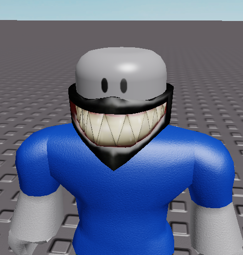 Supernob123 On Twitter I Made Another Ugc Hat Today It S So Creepy And I Love It What Should I Name It I Was Thinking Toothy Bandana But I Feel Like There Could