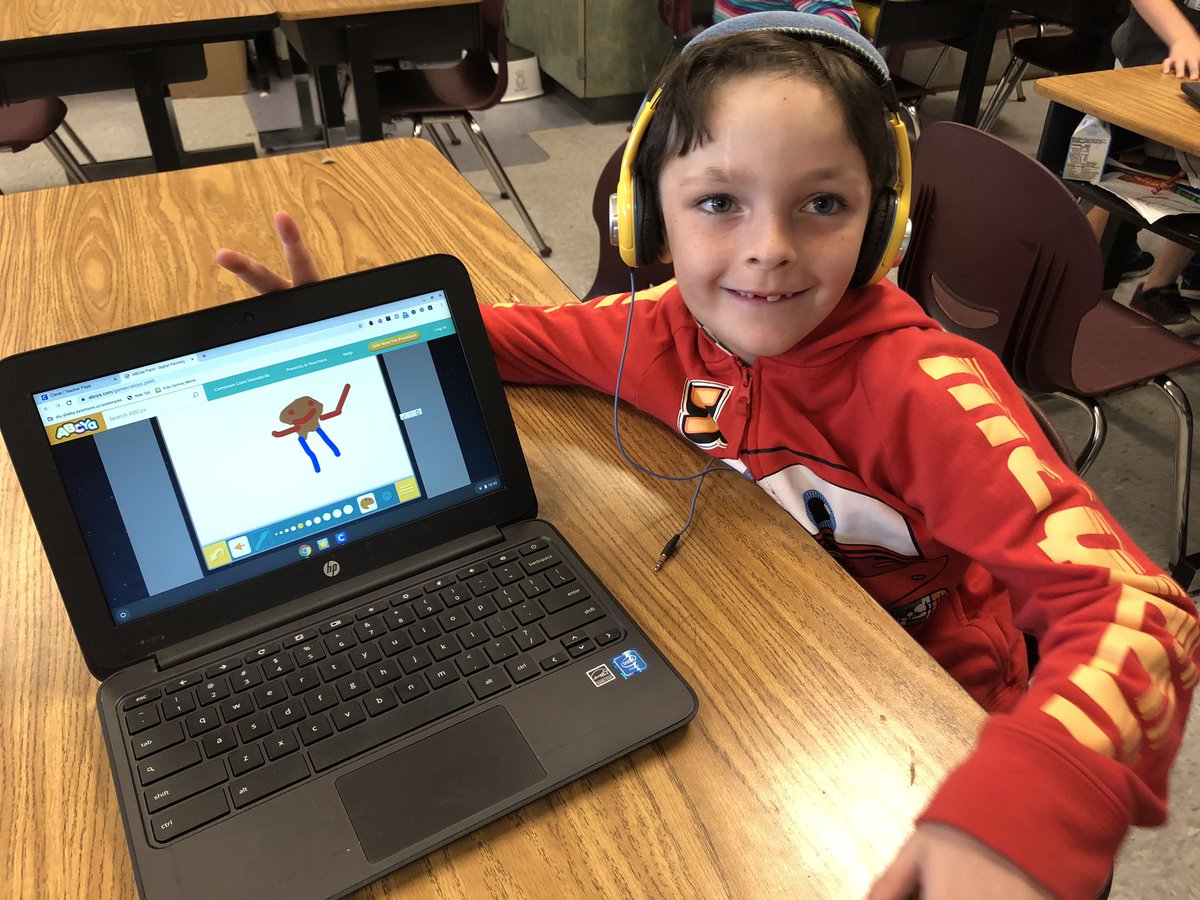 CuriosityMCMS's tweet photo. 1st grade loved last week’s read-aloud of Potato Pants! by @LKellerBooks and they used @ABCyaGames Color, Draw, and Paint to make their own! #IL3 #scthinksbigger @MCM_Principal @MCMSpartanAP https://t.co/Hp0XVOUAC8