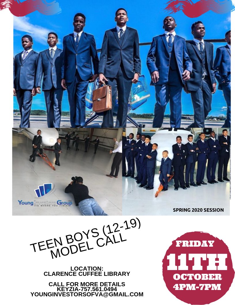 Photo shoot audition! Friday October 11th younginvestorsgroup.org #youthfinancialeducation #financialeducation  #juvenilejustice #nojailsforjuveniles