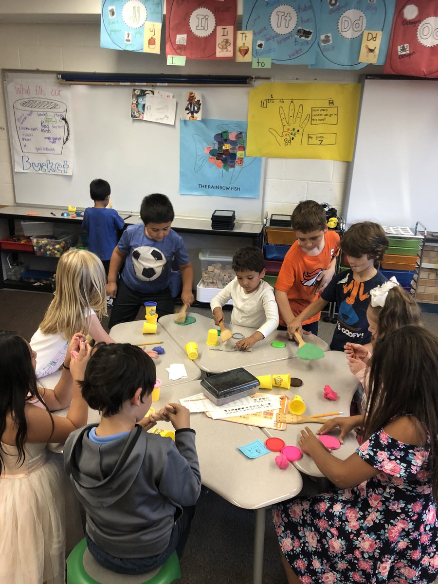 3rd grade and kinder buddies. #studentleaders #play #incredibleWES