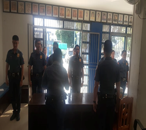 sanfernandocps's tweet photo. In line with the PNP P. A. T. R. O. L. Plan 2030, at about 08:00 AM of October 8, 2019, PLTCOL PAUL YÑIGO GAMIDO, Chief of Police conducted conference to all staff, regarding compliance of every section, dissemination re tamang bihis and accomplishment of every section. https://t.co/pwVTa3f9D3