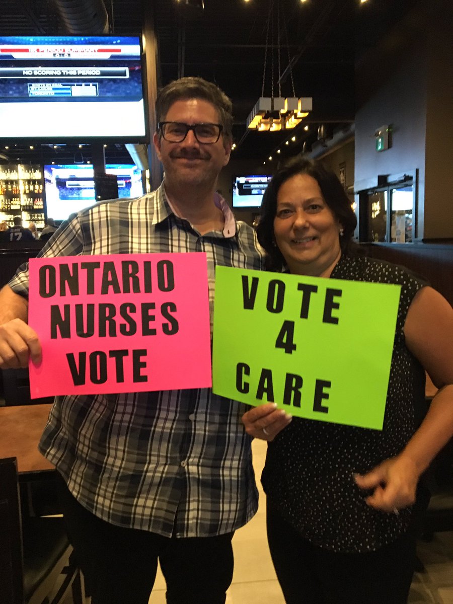 voterNerd's tweet image. @ontarionurses represented well by the ONA leaders at the debate watch party! Nice to learn from their expertise and expert opinions on the many issues in healthcare!
@4djsanderson #local51 #local111 #vote4care