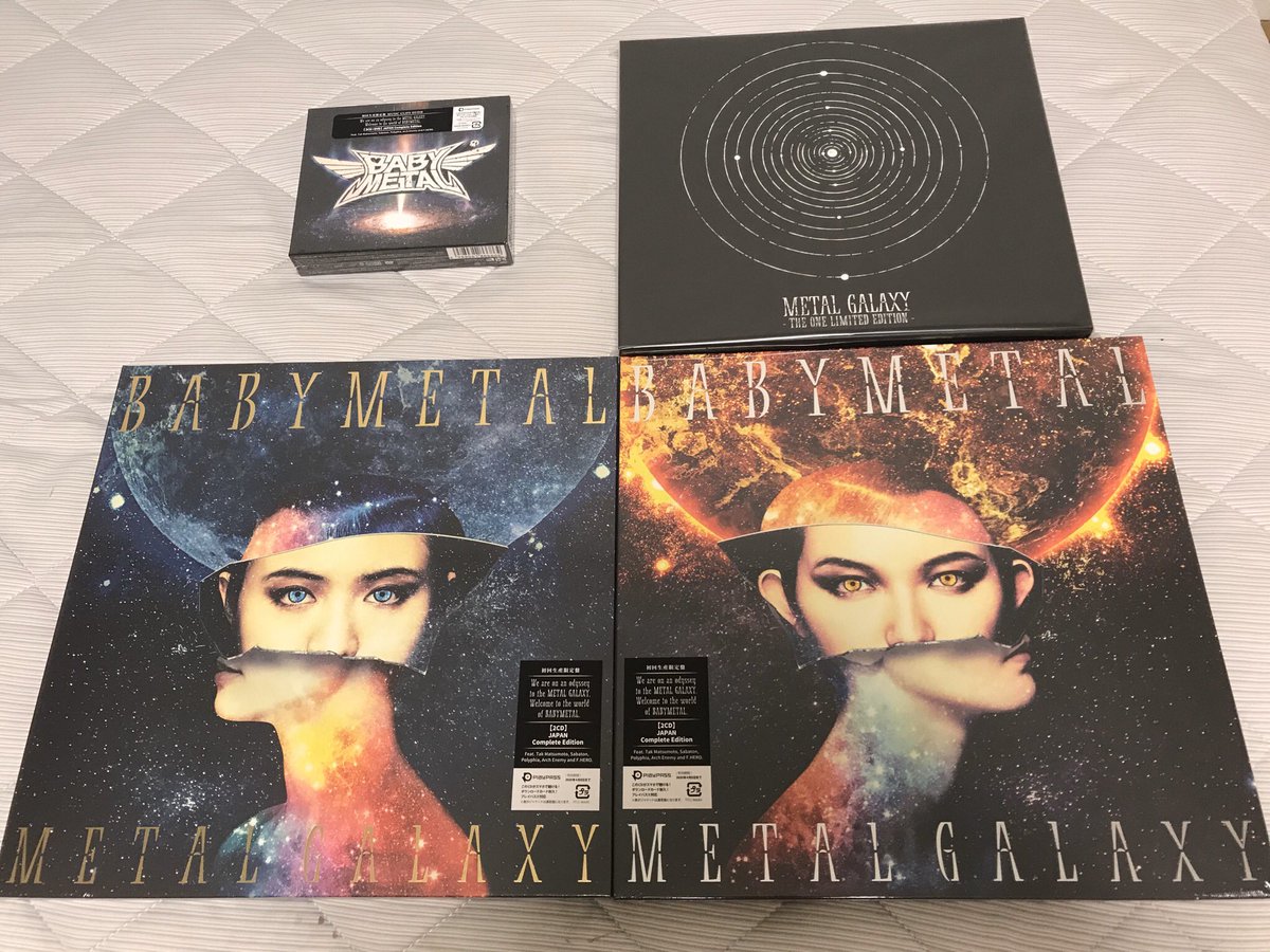 BABYMETAL「3rdアルバム メタルギャラクシー開封の儀」 : BABYmatoMETAL
