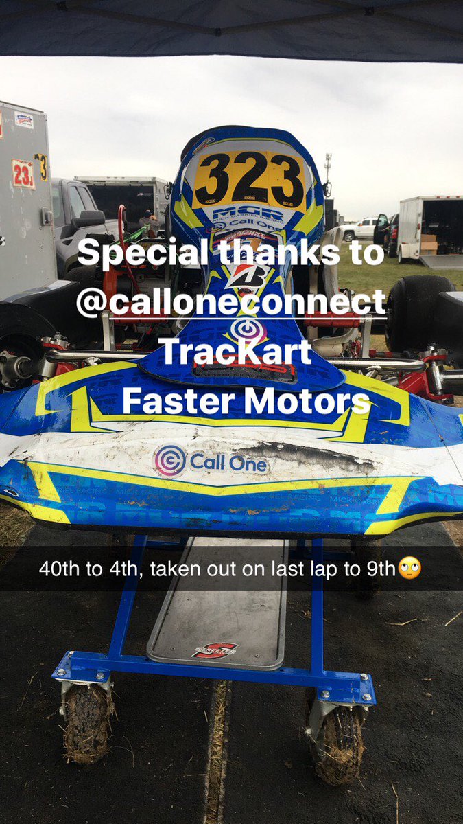 MGRacing123's tweet image. 72 kart field in CIK 206 at the Grands, after two inside top 5 heat finishes leading laps, had to start the main P40 after a mechanical in the rain. Drove from 40th to P4! Only to get crashed back to 9th out of 72. Huge lack of racecraft by others took away a shot at a W for us.
