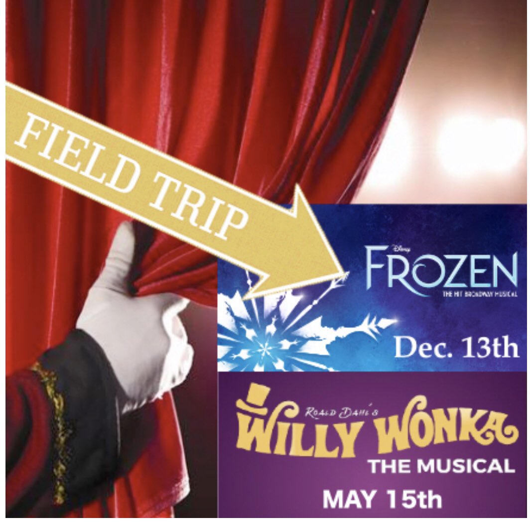 Attention Teachers. Join us Dec 13th for Frozen Jr @9:00 or 10:30. Contact productionteam@mainstageinc.org for more information and to reserve seats