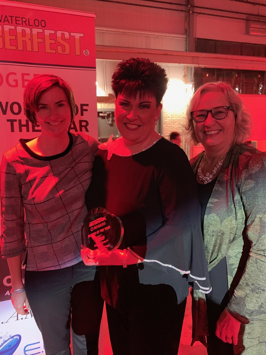 So excited for Nicole Guse -KW woman of the Year!  ⁦<a href="/KidsAbility/">KidsAbility</a>⁩