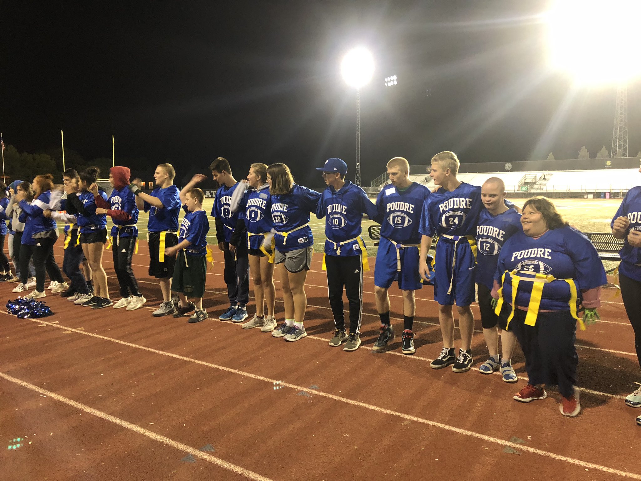 Poudre High School on Twitter "Congratulations on a great Unified Flag football game between