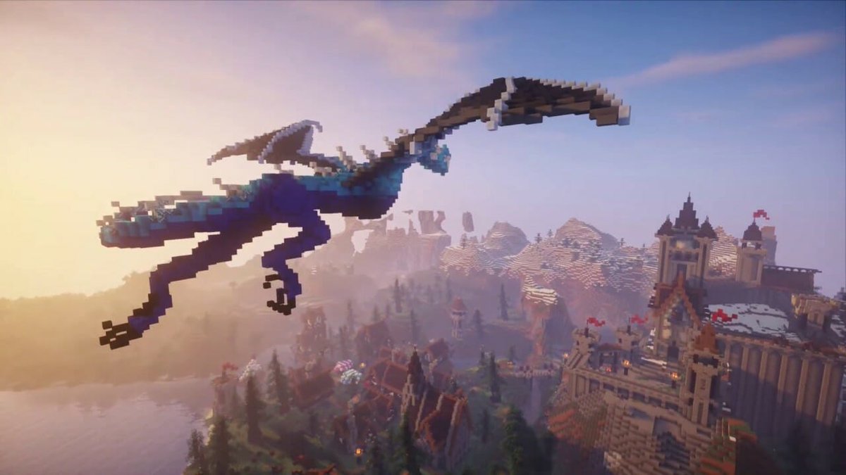 EpicGoo.com on Twitter: "How to Build a Dragon in Minecraft