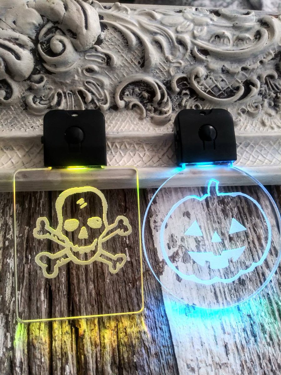 EngravedbyG's tweet image. Get ready for spooky season! Excited to take the kids out? Check out our spooky safety light acrylic LED keychains for a fun way to keep them in your sight! They also make great party favors!

etsy.me/2Mzpdjl #accessories #keychain #LEDkeychain #Halloween