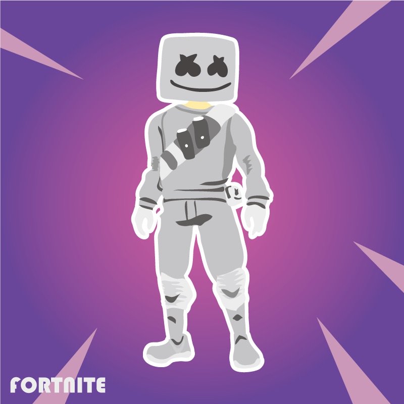 Uni マシュメロスキンほしい フォートナイト Fortnite Fortniteart マシュメロ