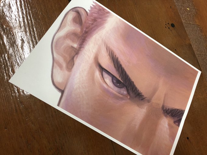 「thick eyebrows」 illustration images(Popular)