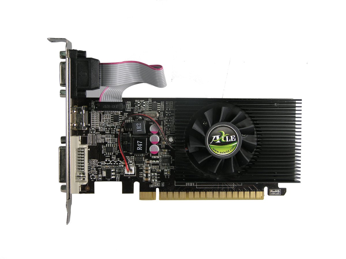axlepress's tweet photo. GT730

GT730  GPU 

384 Stream Processors 

1GB/2GB DDR3 

64-bit memory bus 

Core Clock         : 902MHz 

Memory Clock  : 1333MHz 

PCI-Express 3.0

Connectors ： CRT/DVI/HDMI https://t.co/LMEmp2p64B