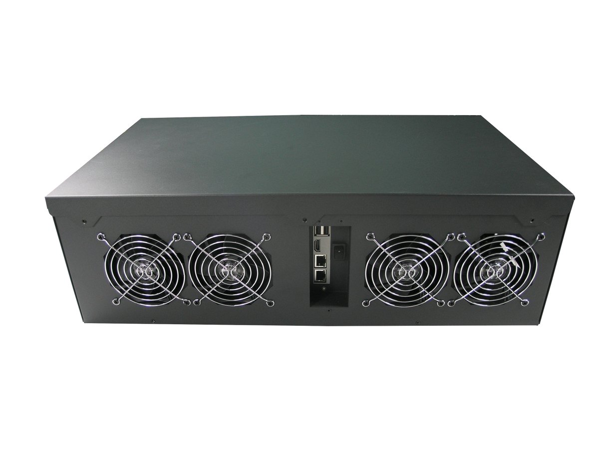 axlepress's tweet photo. 570 Mining System
Built-in Mining Cards: RX570 8G x8
Main board: 8 PCI Express
Built-in CPU: Intel J1900
Built-in Memory: 4G DDR3
Built-in Storage: 64G SSD https://t.co/QZeKOXBFvh