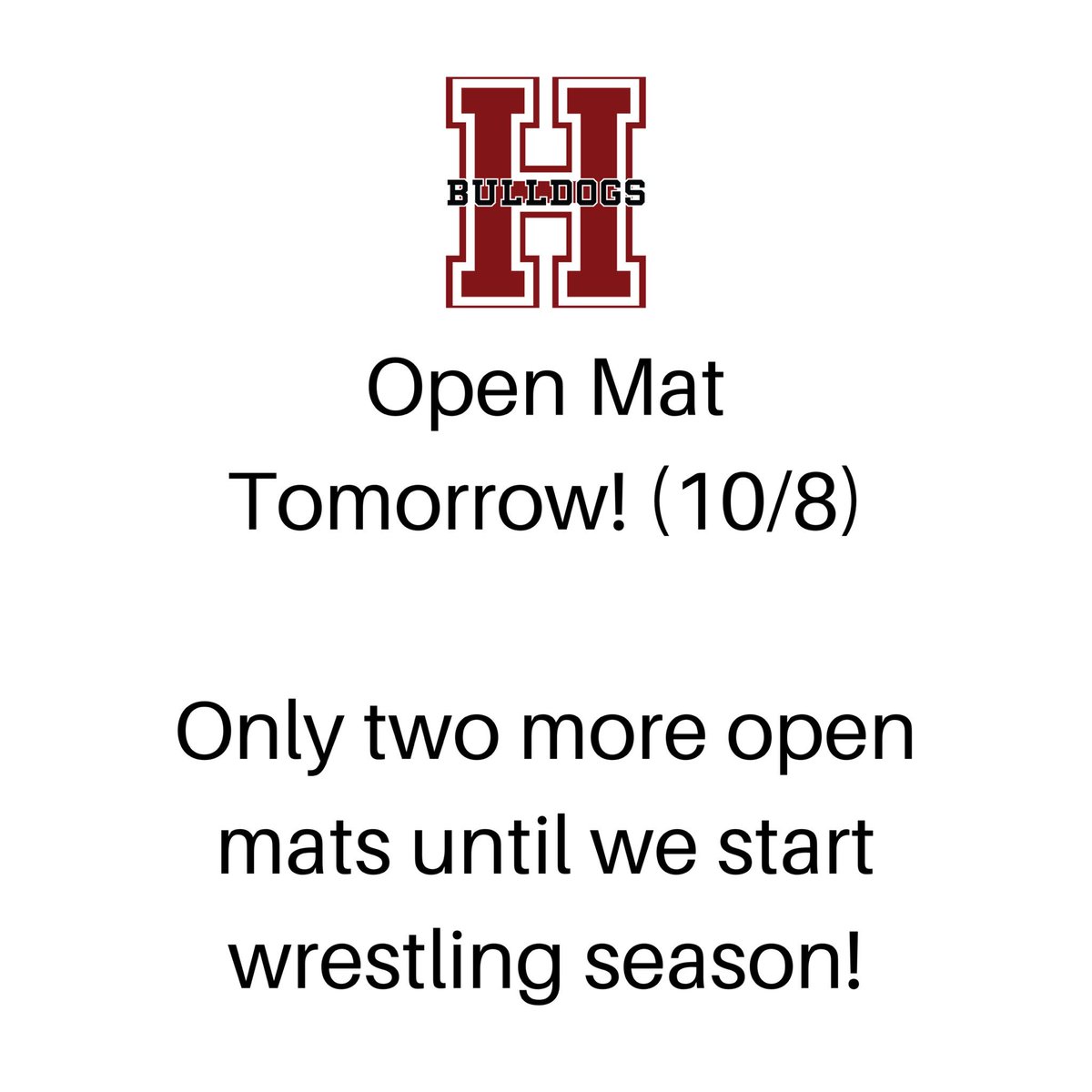 HeightsW's tweet photo. Open mat tomorrow! 4-5pm

Get that mat time in! https://t.co/7p1H8S3SgT