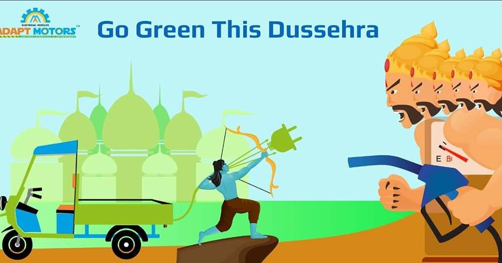 adaptmotors's tweet image. Team #GoAdapt Wishing you and your Family a very Happy Vijayadashami !!