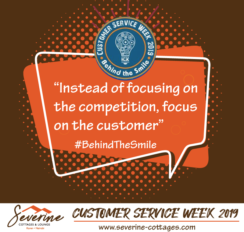 Wishing all our esteemed customers and customer service team a Happy #CustomerServiceWeek 2019. We value you very much. #BehindTheSmiles #MagicOfService #SeverineCottages