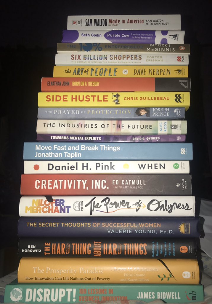TejuAdeyinka's tweet photo. Someone’s stash from the @StreemBooks clearance sale.

I so much love it! https://t.co/uRCVt6JZrf