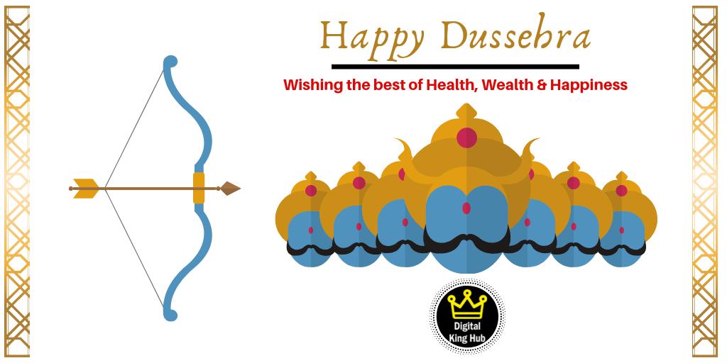 digitalkinghub's tweet photo. ✨✨Happy Dussehra to all ✨✨

Wishing the best of health, wealth, and happiness 🙏

https://t.co/XD875Pt2Oh

#HappyDussehra  #happydashera #happydusshera #dussehra #health #wealth #happiness #celebration #victory #festival #navratri #ravan #evil #indianfestival #DigitalKingHub https://t.co/fW8J61wIuU