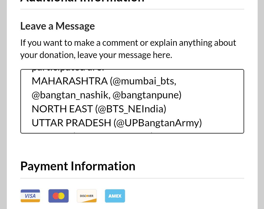 OdishaBts's tweet photo. The regions from India who participated are : (#TeamIBAACT)
MAHARASHTRA (@mumbai_bts, @bangtan_nashik, @bangtanpune)
NORTH EAST (@BTS_NEIndia)
UTTAR PRADESH (@UPBangtanArmy)
PUNJAB (@BangtanPunjab)
CHANDIGARH - HIMACHAL PRADESH (@ARMY_CHD_HP)
WEST BENGAL (@Bangalibongtan)
+ https://t.co/vQ4LLTNrGA