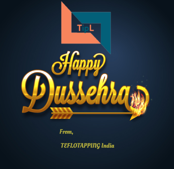 teflotapping's tweet photo. Wishing you very very Happy Dussehra 

From ,
TEFLOTAPPING India Team https://t.co/4cdKWMIkjI