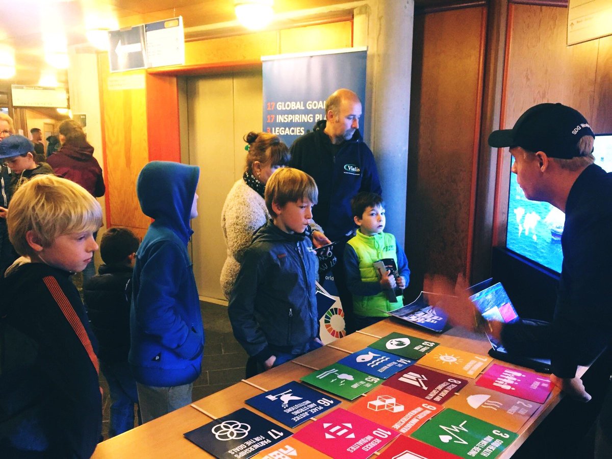 Over the weekend, we were at the <a href="/esa/">European Space Agency</a> (European Space Agency) Open Day, where we presented our project to a diverse intergenerational audience of children and their parents. It was amazing to see so many people curious to know how they can become involved with the SDG World Tour.