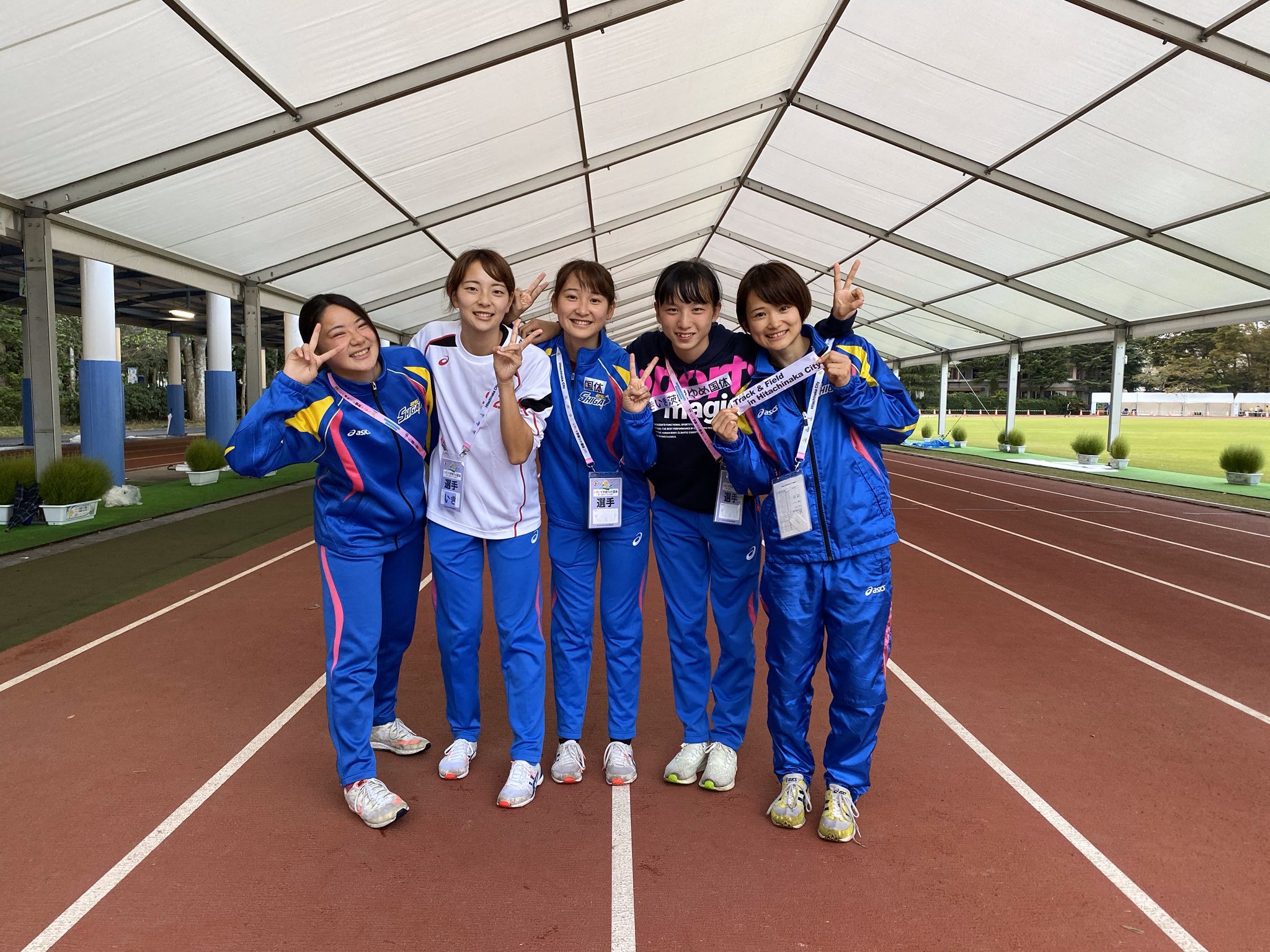 山中日菜美 今年も素敵なチームでした どんな時も信じてくれるコーチ 皆に感謝 滋賀県は 私の元気の源 今年のシーズン あと少し いきいき茨城ゆめ国体19