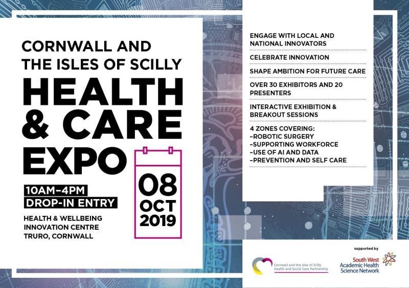 Looking forward to a fun day of innovation at the Royal Cornwall & the Isles of Scilly Health & Care Expo with @wifispark 

@sw_ahsn #Innovation #CIOS_Expo