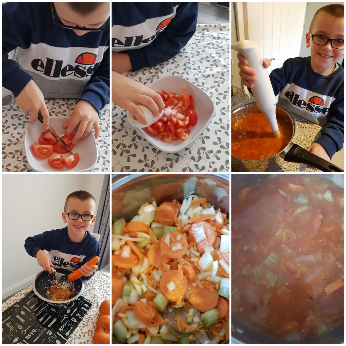 Ashleyq83022962's tweet photo. JB making soup for homework #bronzeclass @FellDykePrimary https://t.co/W6r1J6zkxP