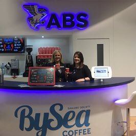 BySeaOrg's tweet image. It’s been fab working with @ABSeagle who used our #Fairtrade coffee at @GastechEvent &amp;amp; @NorShipping.
 
A #BySea partnership gives more than just great tasting #coffee.
 
It's #ethical &amp;amp; has great marketing opps, like dual branding.

Visit bysea.org

#CharityTuesday