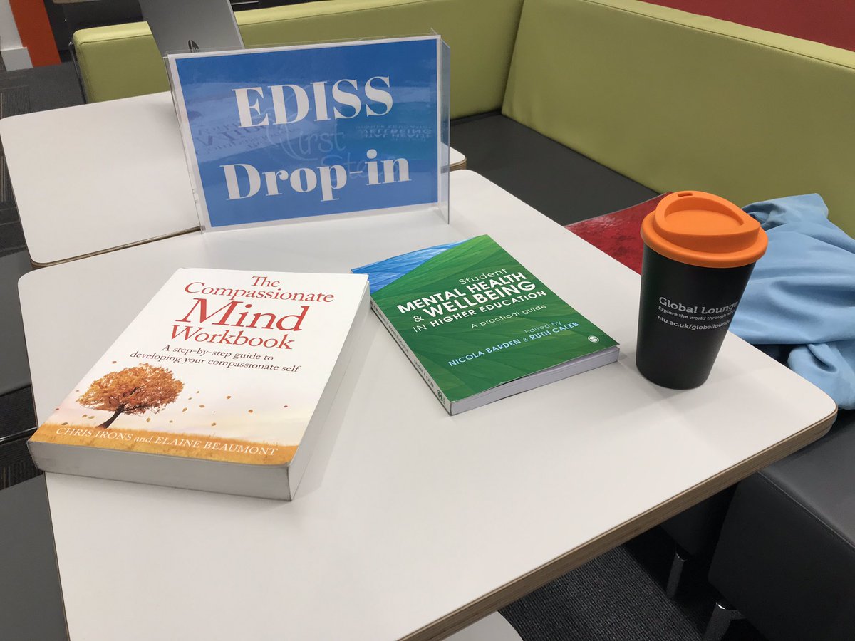 We are very grateful to @NTUGlobalLounge for providing this lovely space to deliver our Eating Disorder support and information drop-in 😊 
The drop in will run every Tuesday from 9-1pm this term! 
#NTUGlobal @TrentUni #EDISS