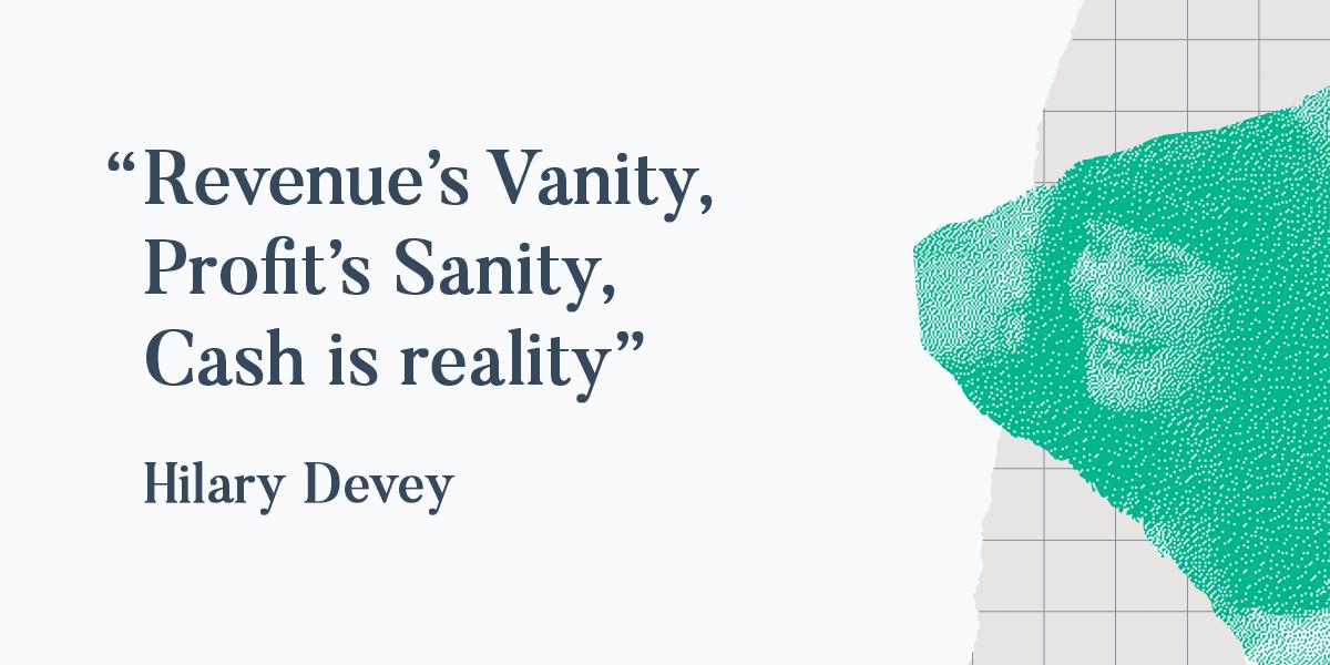 Simplicity and conciseness from <a href="/HilaryDevey/">Hilary Devey CBE</a> CBE.