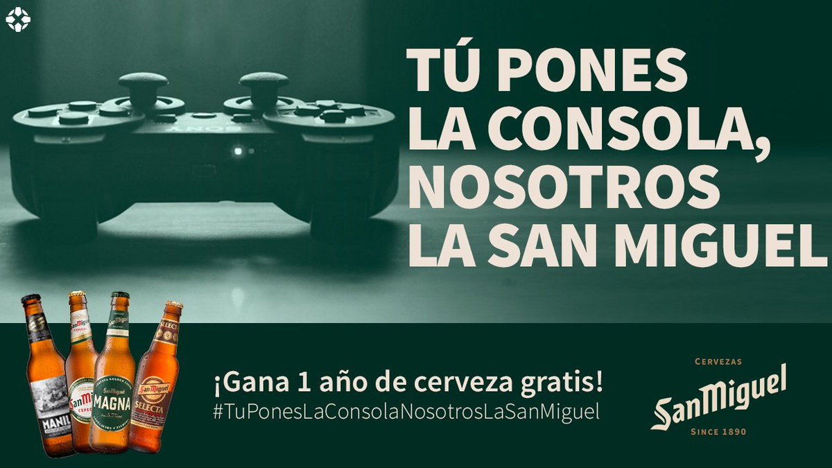 IGN_es's tweet image. 🍻 ¡Sorteamos 1 AÑO de cerveza GRATIS! 🍻 ¿Lo quieres?

➡️ RT a este tuit 
➡️ Dinos con el hashtag #TuPonesLaConsolaNosotrosLaSanMiguel a qué videojuego jugarías con nosotros mientras tomamos unas San Miguel 😎
