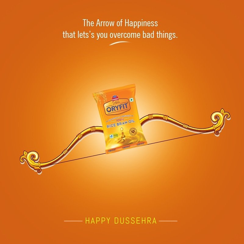 SundayKitchen1's tweet photo. Let's kill the Bad cholesterol which is evil for your health &amp; Increase good cholesterol which is good for health with Oryfit 100% physically refined Rice Bran Oil.
Time to celebrate Victory of Good over evil.
Happy Dussehra
#happpydussehra
#oryfit
#thesundaykitchen https://t.co/6KkNlf8Oh0