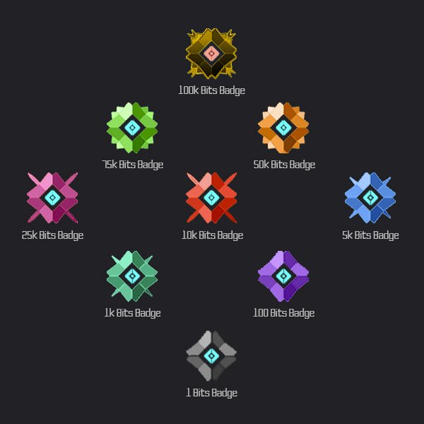 Krigster_'s tweet photo. Finally got around to upgrading the bit badges for the stream, hope you guys like them. Since I play a ton of destiny they are ghosts badges! 🙌🏼👍🏼 #twitch #bitbadges #destiny2 #destiny #destinyghostshell https://t.co/Yc9pGYNu66
