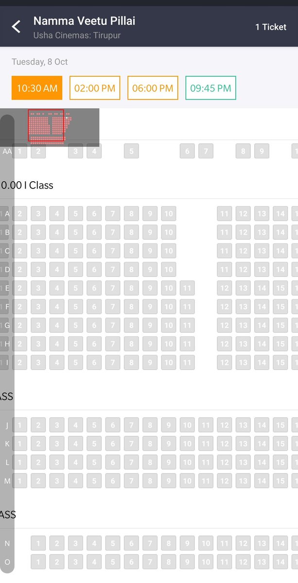 AllIndiaSKFC's tweet photo. #NammaVeettuPillai 12th day booking in tirupur usha cinemas 🔥🔥

#MegaHitNVP https://t.co/zUlvROwNeZ