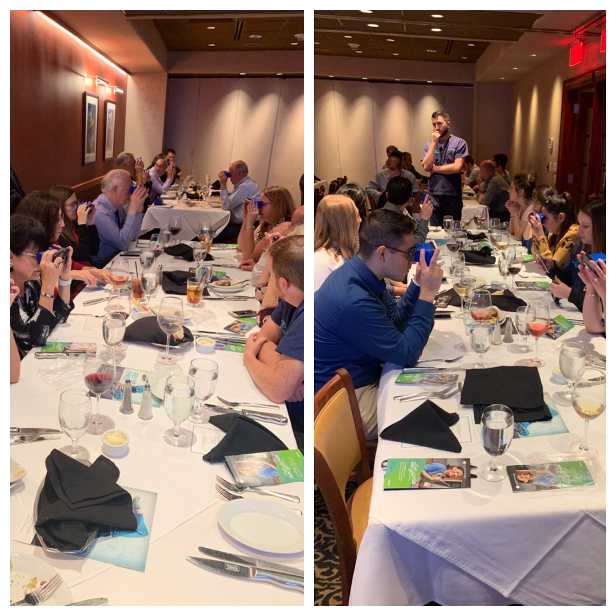 Education in 3D is the future. Teaching about laser refractive cataract surgery with trifocal lenses. #cataracts #panoptimist #LensAR #trifocals <a href="/gregparkhurstmd/">Greg Parkhurst, MD</a>