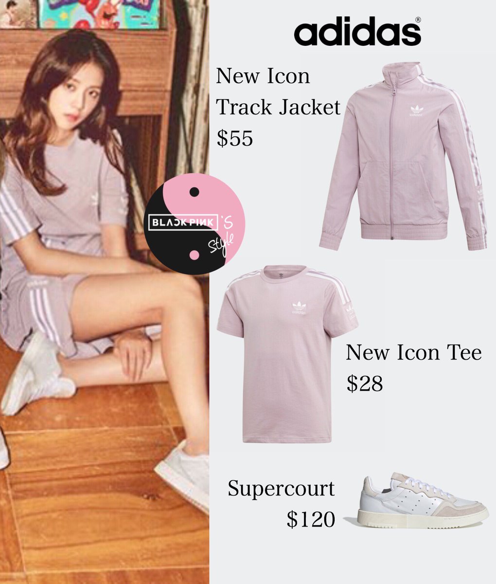 blackpink adidas shoes supercourt