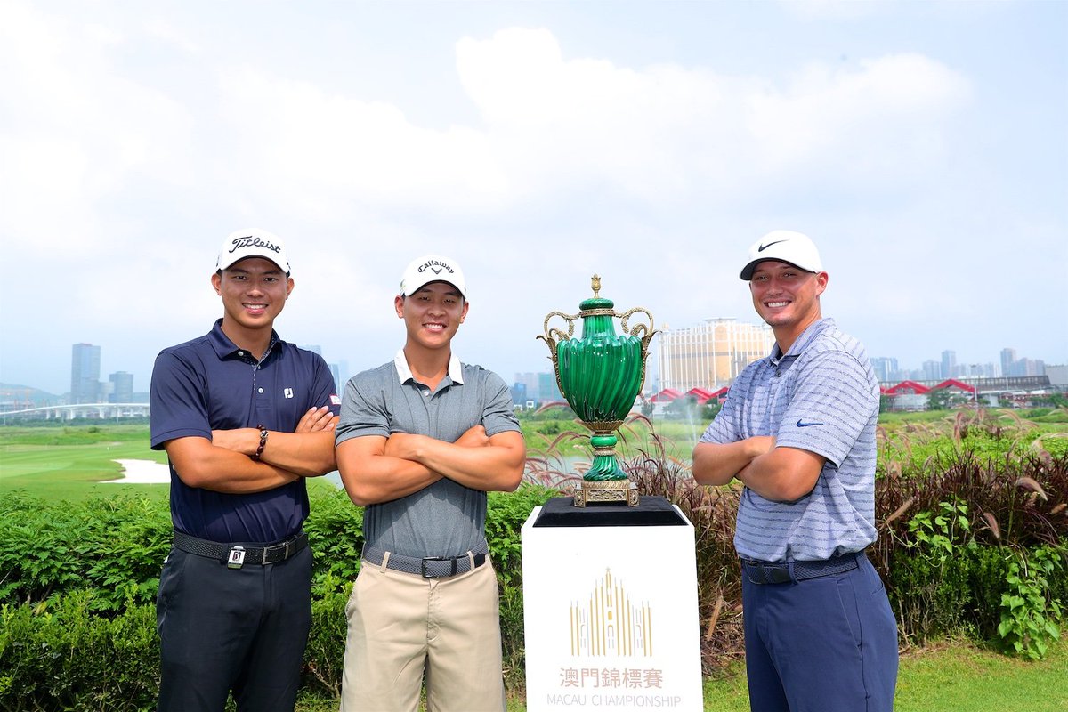 PGATOURChina's tweet photo. 📸 MACAU CHAMPIONSHIP PHOTOCALL📸
Just 2 days until the final event of 2019 gets underway. 👊
#pgatourchina #media #pathtopgatour #KornFerryTour https://t.co/sUGo01tkAF