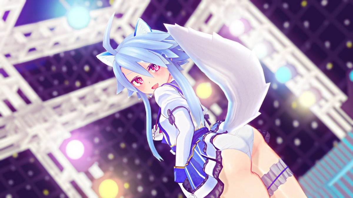 Excahm's tweet photo. Doggy Idol Blanc!

#CM3D2 #Neptunia https://t.co/eRqznOZqAX