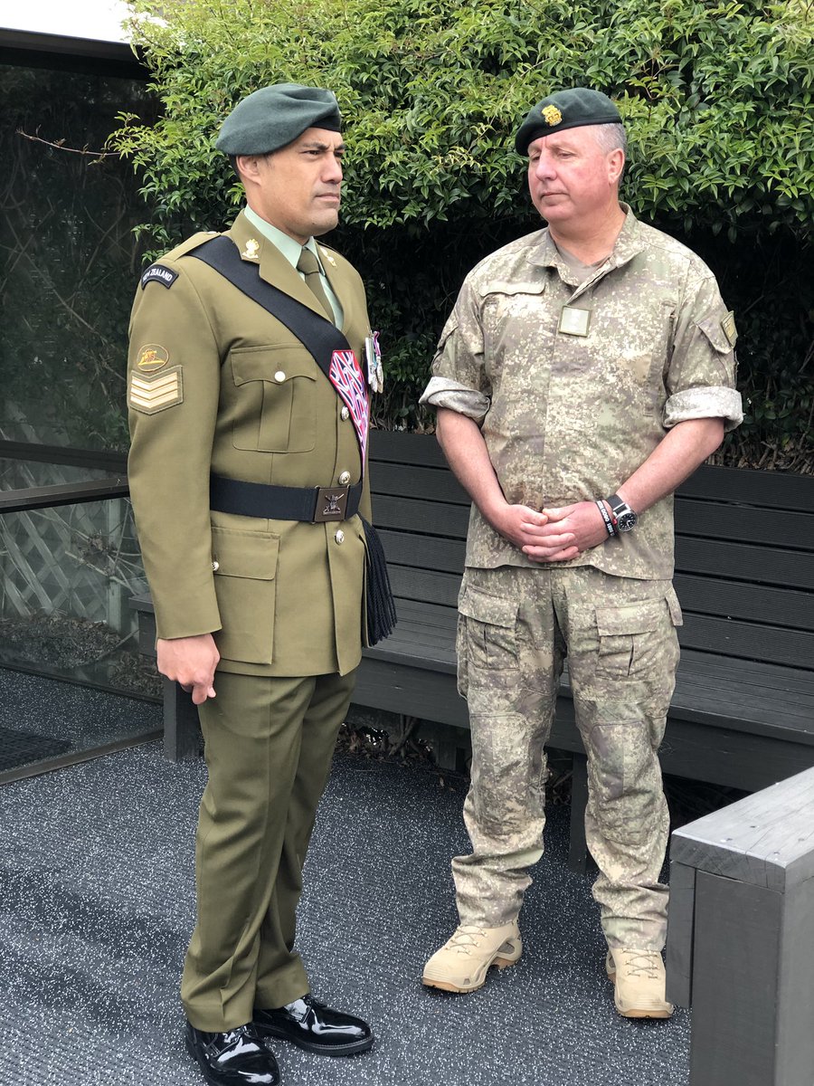 ray_kareko's tweet photo. Comd SM SITREP - Always a pleasure to recognise dedicated and loyal service. The Comdr 1 Bde had the privilege this morning to present medals to staff in Bde HQ. Well done SGT L , LSGC, WO1 A, clasp to LSGC and Capt P, AFA.
#thankyouforyourservice
#worldclasswithmana https://t.co/ck9OqgW3Oh