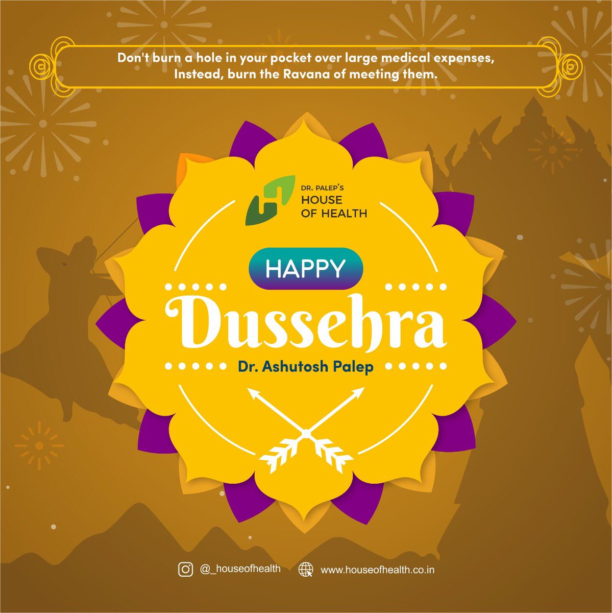 ashpalep's tweet photo. Wishing all a Happy Dusshera. https://t.co/I6QulwNQA1