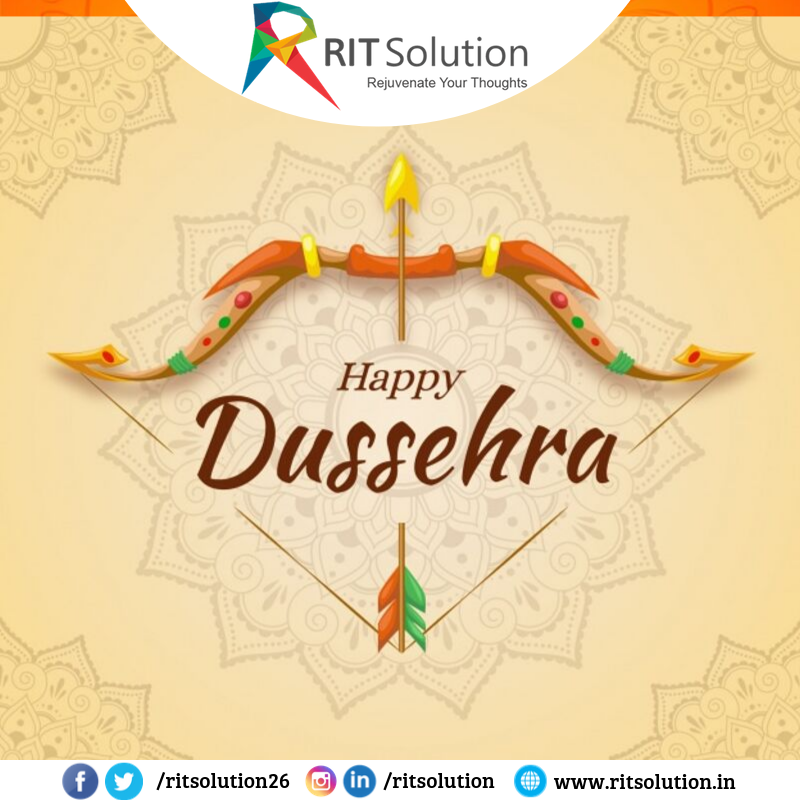ritsolution26's tweet photo. RIT Solution wishes you all a very Happy Dussehra.
.
.
#ritsolution #happydussehra #fullstackdeveloper #webdevelopment #mobileappdevelopment #artificialintelligence #machinelearning #devops #uiux #blockchaintechnology #gurgaon #jaipur #likeforlikes #follow4followback https://t.co/vTHDvaan2J