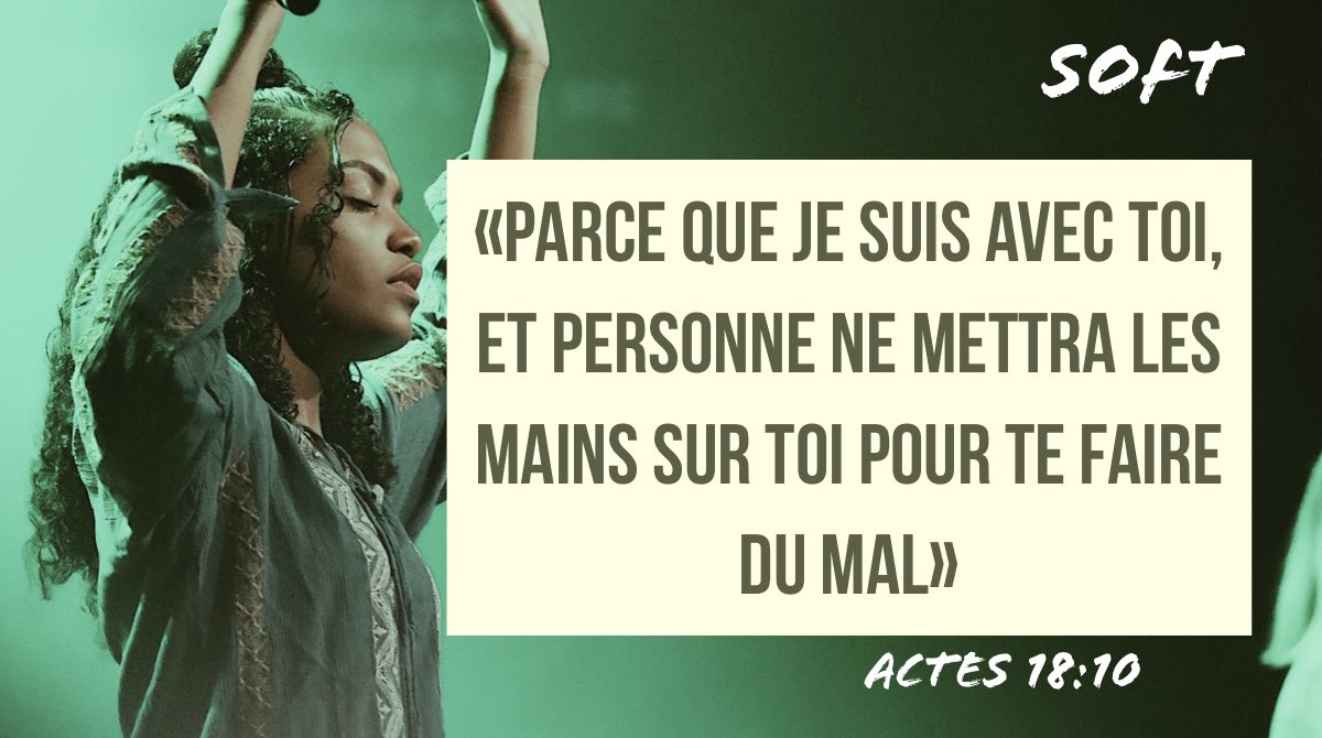 soft_tv's tweet photo. Jésus est le seul qui peut te garder. Fais lui confiance. 
Be blessed 💪🏽😉😊
#jesusEstAvecMoi https://t.co/DpxwQuGOlm