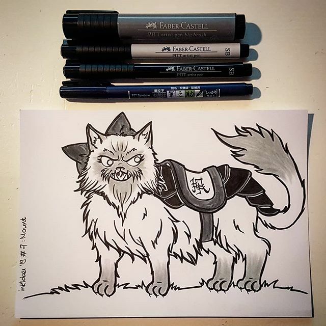 imasyons_art's tweet photo. Inktober 7/31
Mount
Seriously Anet, when are you giving us the Lady Wisteria Whiskington mount we may not need but absolutely deserve?
#GuildWars2 #inktober #inktober2019 #guildwars2art #ladywisteriawhiskington #mount #warclaw #warkitty #ink #tradition… https://t.co/nsFrXLr2wD https://t.co/XLu6ex1rMy