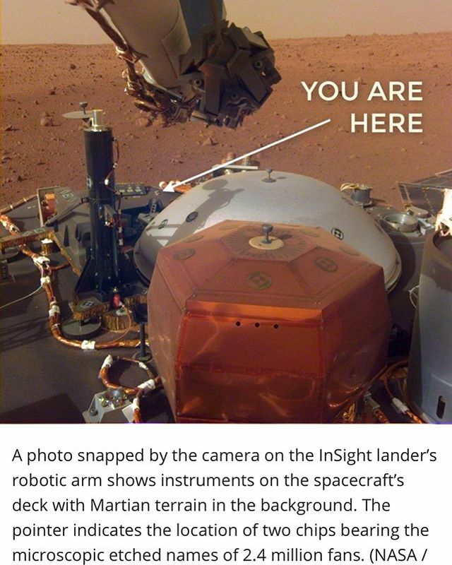 DJGEE's tweet photo. Flew my name to #Mars in 2018 @mars_insight @nasa @marscuriosity @djgeetv #djgee #djgeetv #Nasa #Mars #history #insight #insightlander #marsinsightlander #microchip https://t.co/vf6RyhEZd6 https://t.co/r0wCe6HRGn