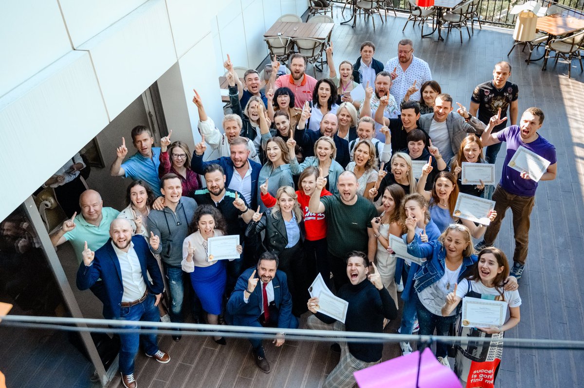 sudarkin's tweet photo. New trainers are ready to share their skills and information with the world! Congrats, my dear colleagues! #T4T #metainternational https://t.co/g5o6QG5xGB