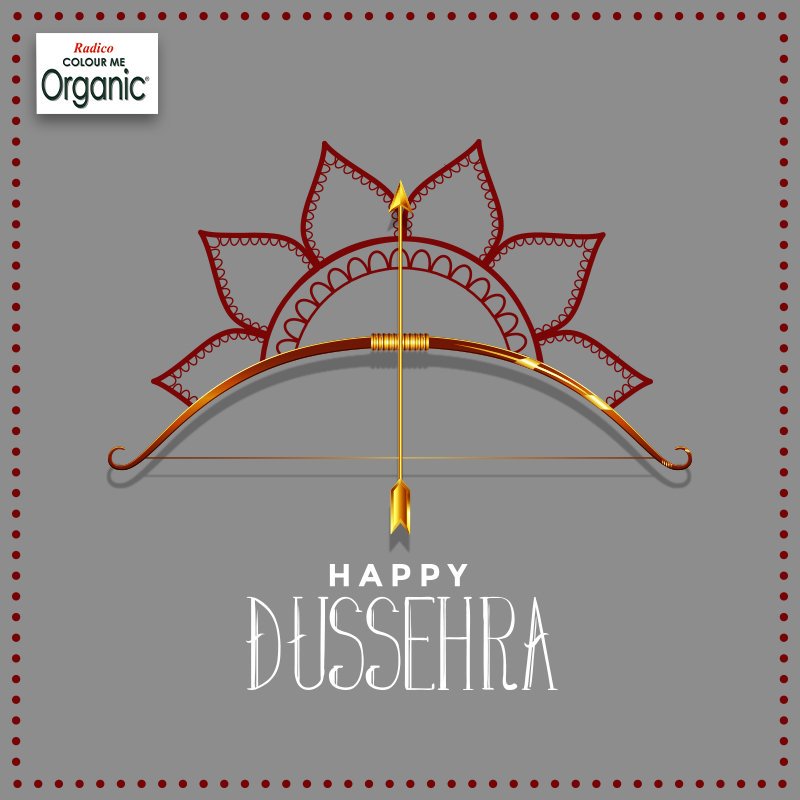 ColourMeOrganic's tweet photo. @ColourMeOrganic wishes everyone a very #Happy #Dussehra.
#Radico #colourmeorganic #organic #natural #festivals #goingVegan #Repost #innovation #Nature #graphicdesigner #Herbs #moms #Social #designer #AsianBeauty #organichaircolor #Instagood #notice #HairColor #Vegan https://t.co/Oo6G3stUj6