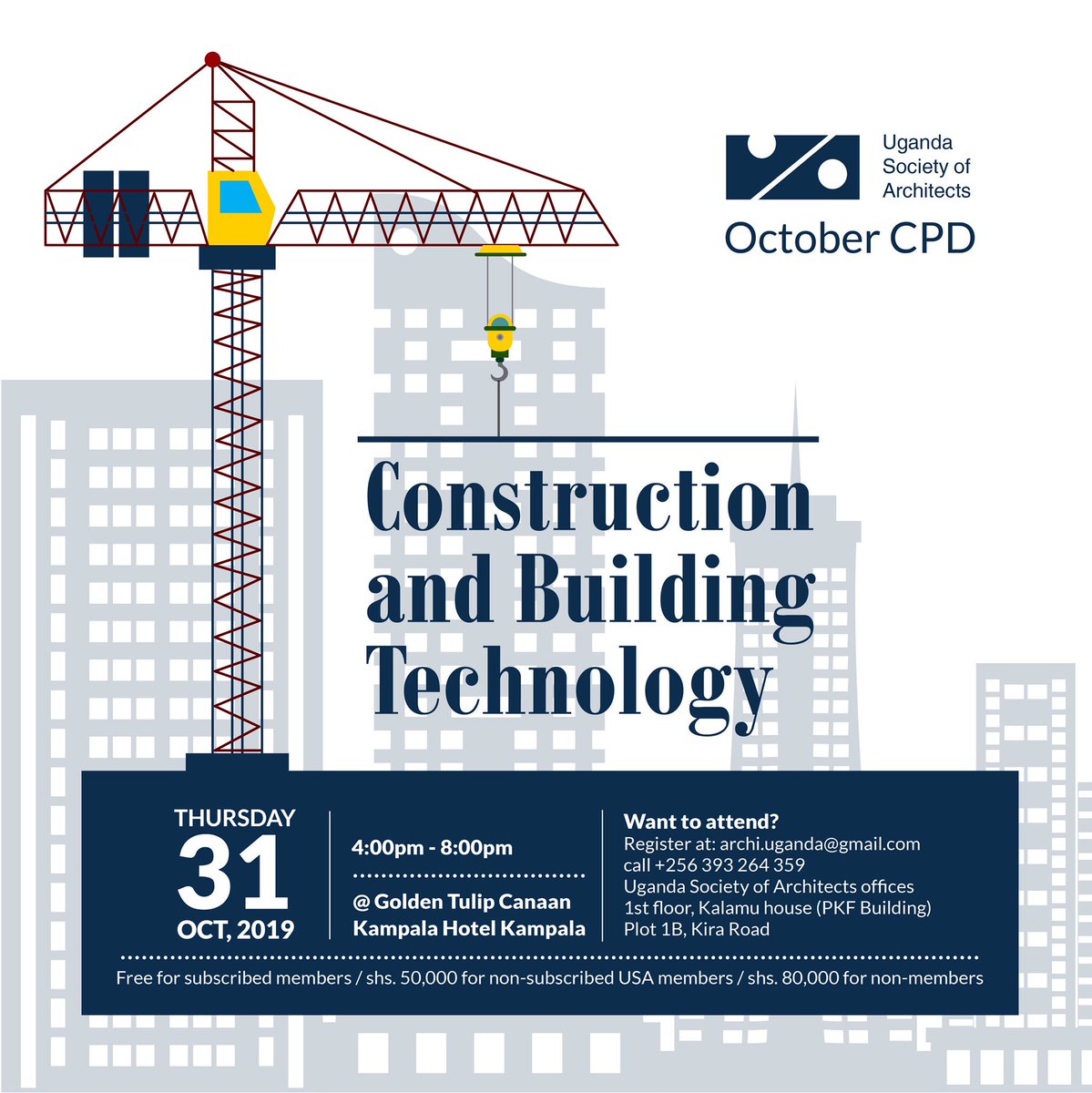 Do you know about steel structures? #CPD I will be there <a href="/Arch_KE/">Architectural Association of Kenya</a> @Kat_lyndah <a href="/TNedala/">Tadeo Nedala</a> <a href="/ArchSsinab/">Ssinabulya Emmanuel</a> <a href="/Constafrica/">Construction Today Kenya🇰🇪</a> <a href="/WanyangaStephen/">Arch. Stephen Wanyanga</a> <a href="/architectandre/">Andrew Amara</a> <a href="/ArchDigest/">Architectural Digest</a> <a href="/Pres_UgArchSoc/">Arch. Edward Golooba</a> <a href="/UIA_Architects/">UIA Architects</a> <a href="/MarylynMusyimi/">Marylyn Musyimi</a> <a href="/archpng/">Architecture & Art</a> <a href="/cnamagulu/">Christine Namagulu, the EastAfrican</a> <a href="/AhumuzaNobert/">ExNihilo</a> <a href="/ARBUganda/">Architects Registration Board - Uganda</a> <a href="/mark_olweny/">Mark Olweny</a>